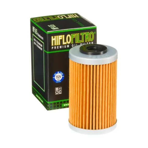 HIFLO FILTR OLEJU HF 655 SXF/EXCF 250 ‘06-‘12, EXC450/500, HUSABERG ‘09-‘12 (50) Szybka dostawa